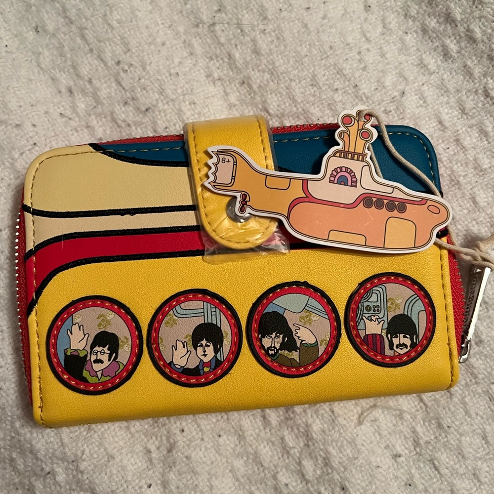 Beatles Yellow Submarine Loungefly wallet